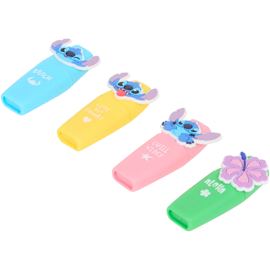 Disney Stitch markeerstiften 4 stuks | diverse varianten