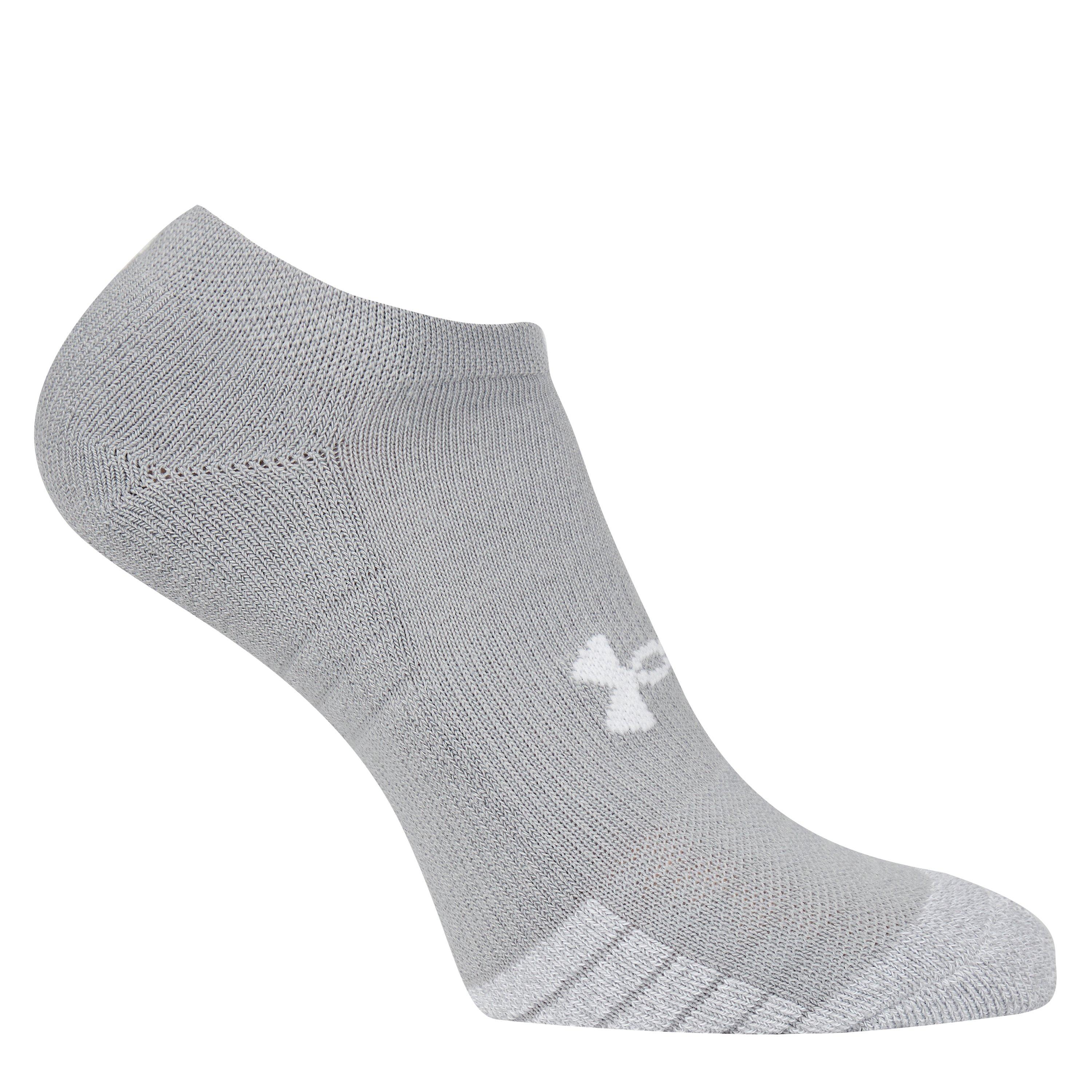 Under Armour Under Armour Ua Heatgear 3pk No Show Yth Trainer Sock Unisex Kids