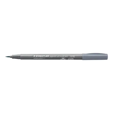 STAEDTLER® pigment soft brush pen 372 - kaltgrau medium