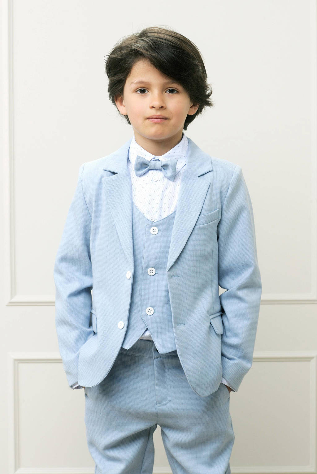 Le Chic Garcon colbert ABEL lichtblauw