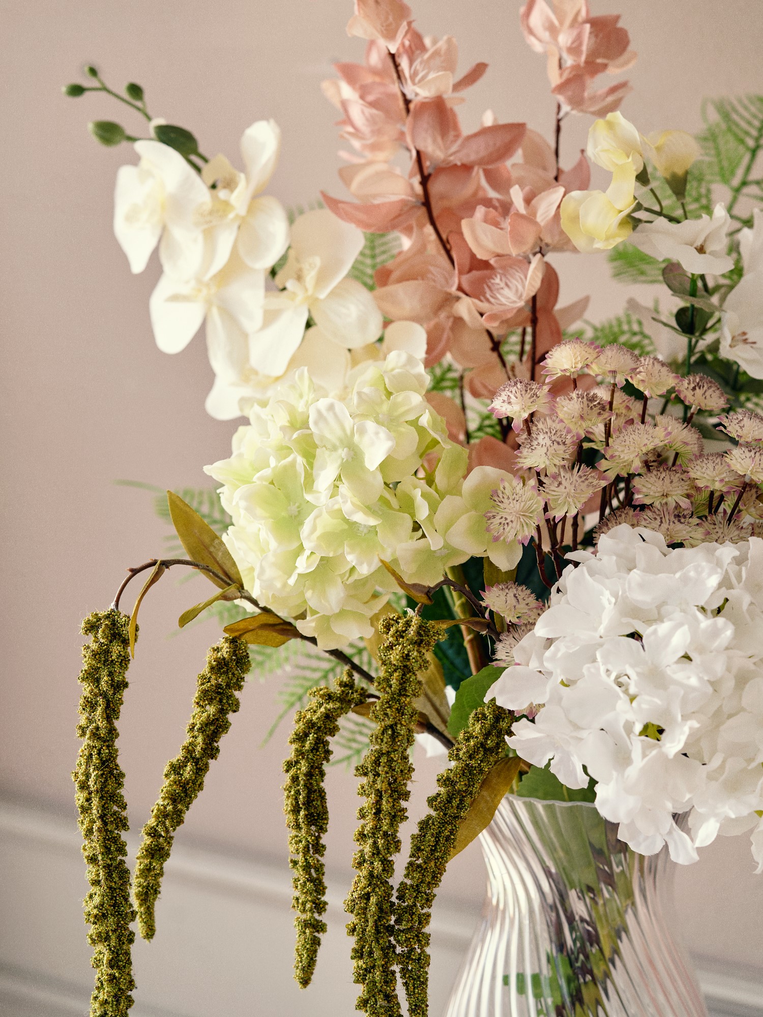Kunstig blomst | 98 cm.  | White