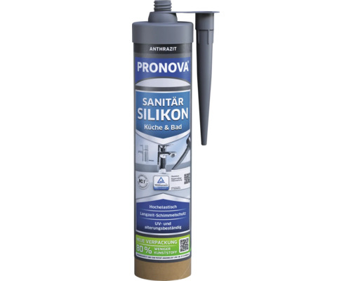 PRONOVA ECO Sanitair Siliconen Antraciet 280 ml