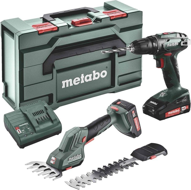 Metabo - SGS 18 LTX Q - Accuborstel- en Grasschaar - 18 V - 2 in 1