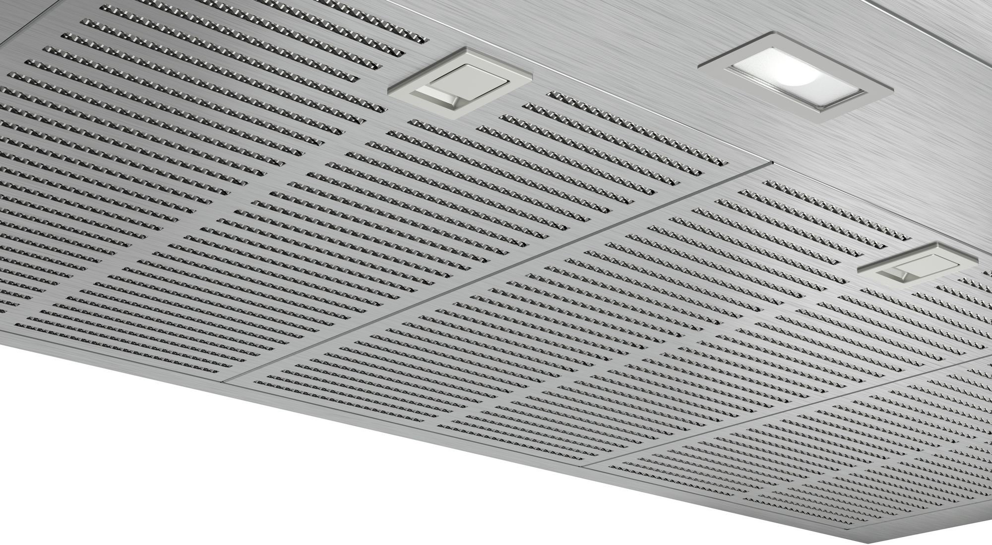 Coifa de parede decorativa Série 4, 90 cm, aço inoxidável, DWB97IM50
