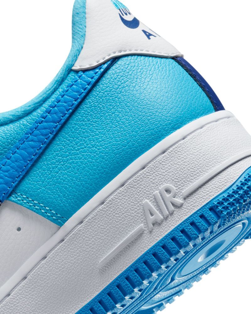 Chaussures Nike Air Force 1 '07 LV8 Blanc & Bleu pour homme