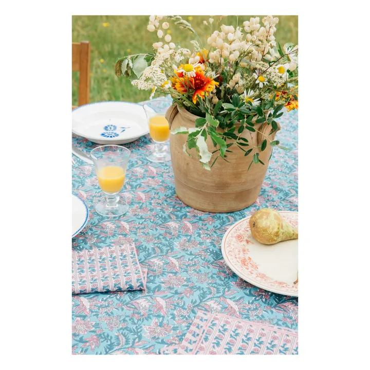 Louise Misha Nappe Carla en coton bio | Bleu