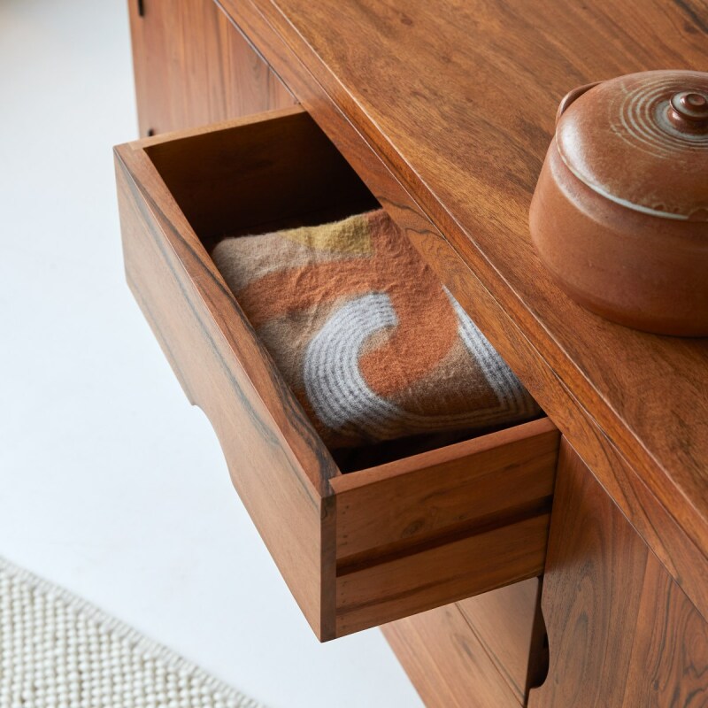 Buffet en acacia massif L 150 cm Bonnie
