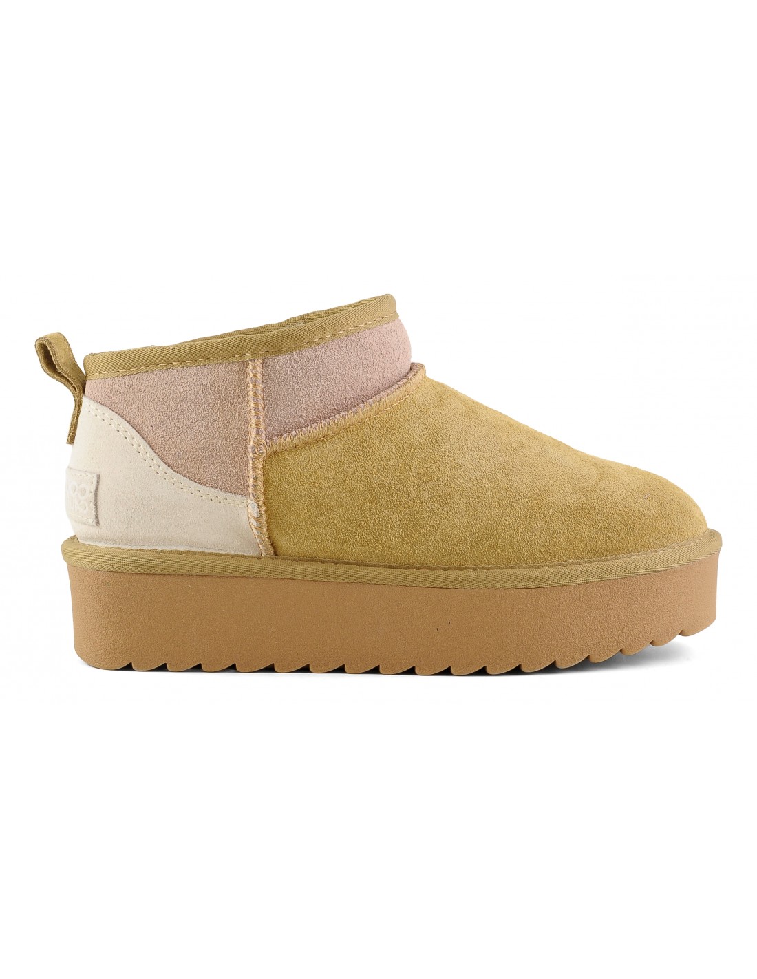 colors of california boots femme platform winter boot suede mix