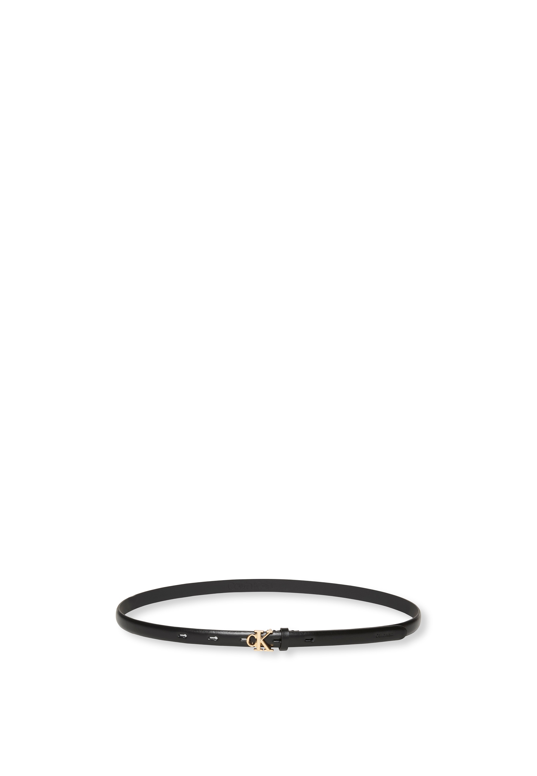 Calvin Klein Ledergürtel »CK BUCKLE 15MM FIXED BELT« Grössenverstellbar