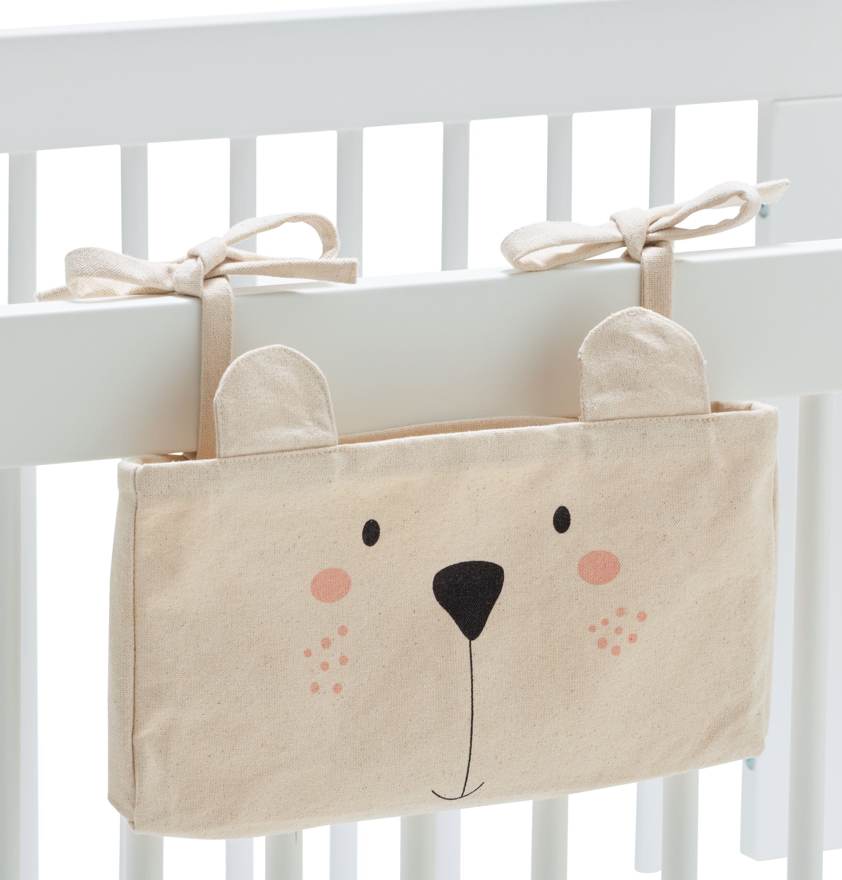 TULIA Babybett Aufbewahrungstasche - Natur / B: 29.0 cm x H: 15.0 cm