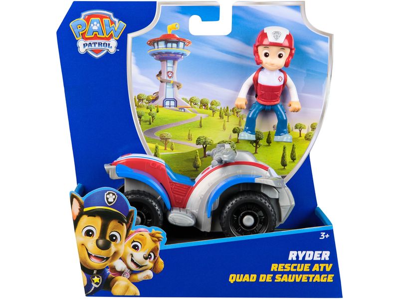 Spinmaster Paw Patrol Basic Vehicle Ryder Kinderspielzeug