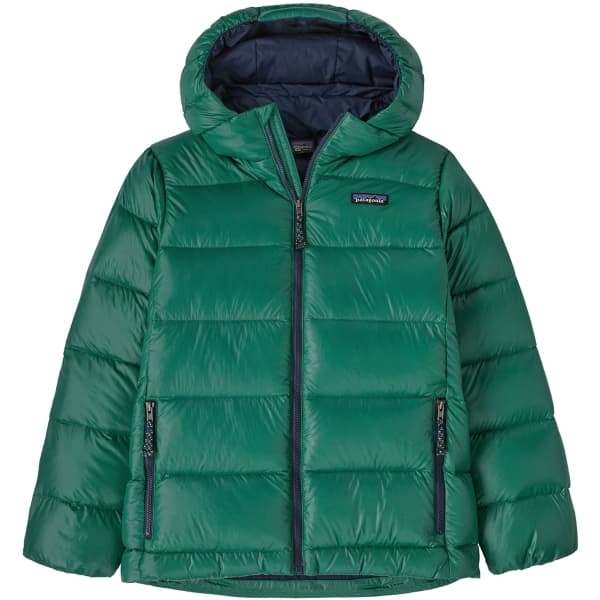 Doudoune ski PATAGONIA K'S HI-LOFT DOWN SWEATER HOODY CONIFER GREEN