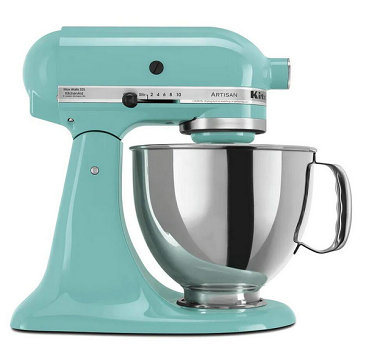 Batedeira Artisan Aqua Sky de 5 Qt. com 10 velocidades e cabeça inclinável