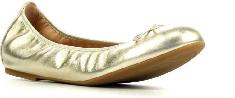 UNISA Ballerina Dames Basmi Maat: 37 Materiaal: Leer Kleur: Goud