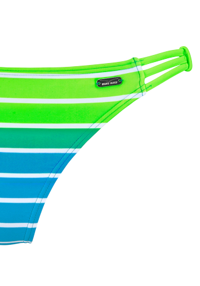 Venice Beach Bandeau-Bikini , mit herausnehmbaren Cups, abnehmbare Träger, mit seitlichen Stäbchen