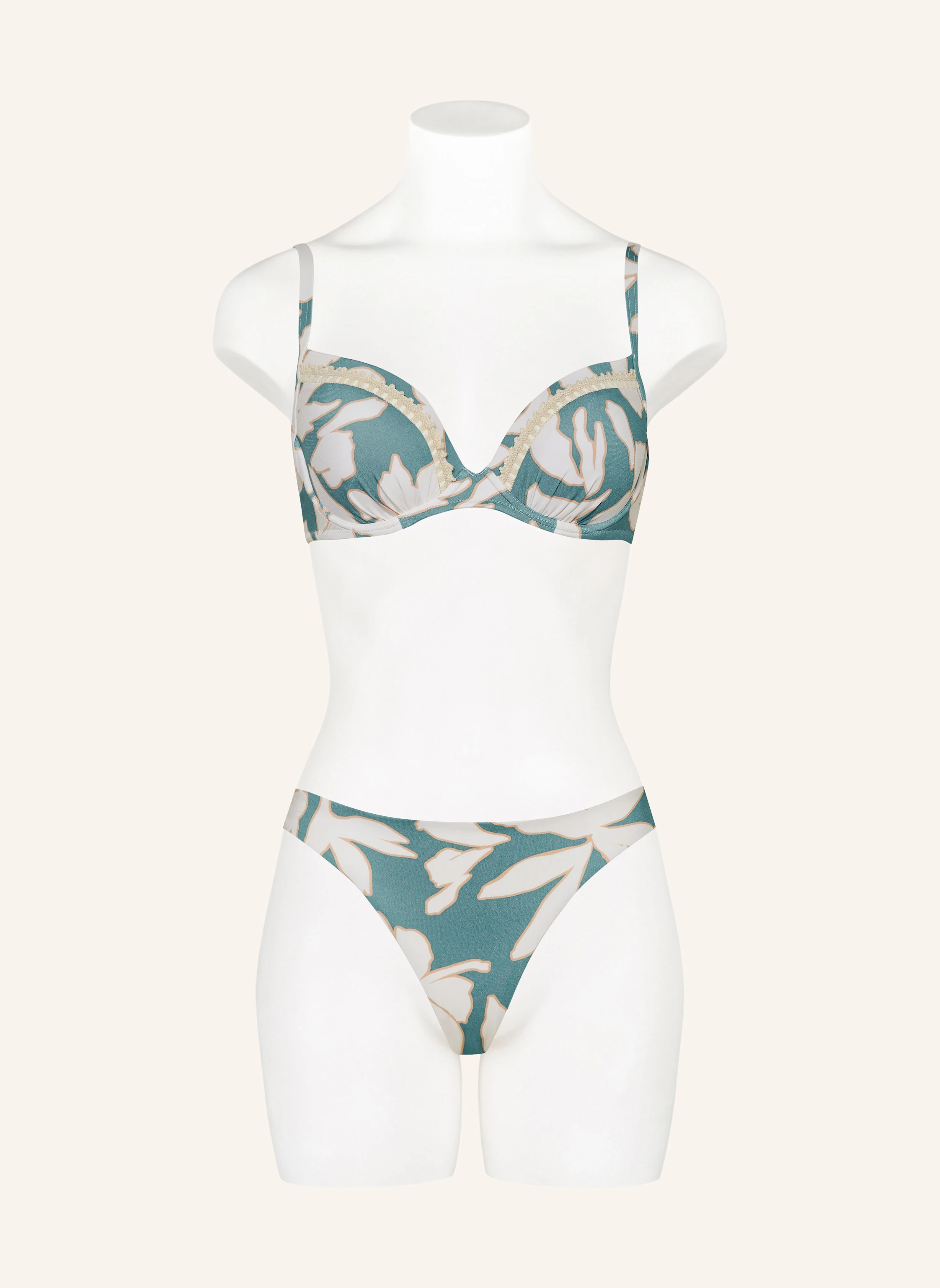 watercult Brazilian-Bikini-Hose FLORAL ABSTRACT