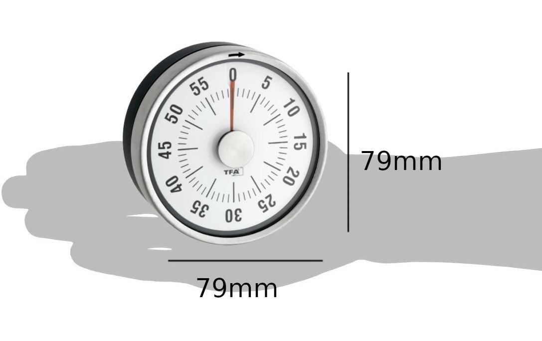 Küchentimer Puck AnthrazitTimer für die Küche