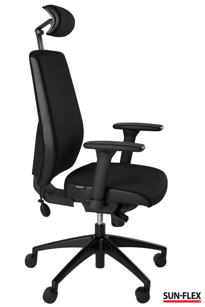 Kontorstol SUN-FLEX®OFFICECHAIR HB sort