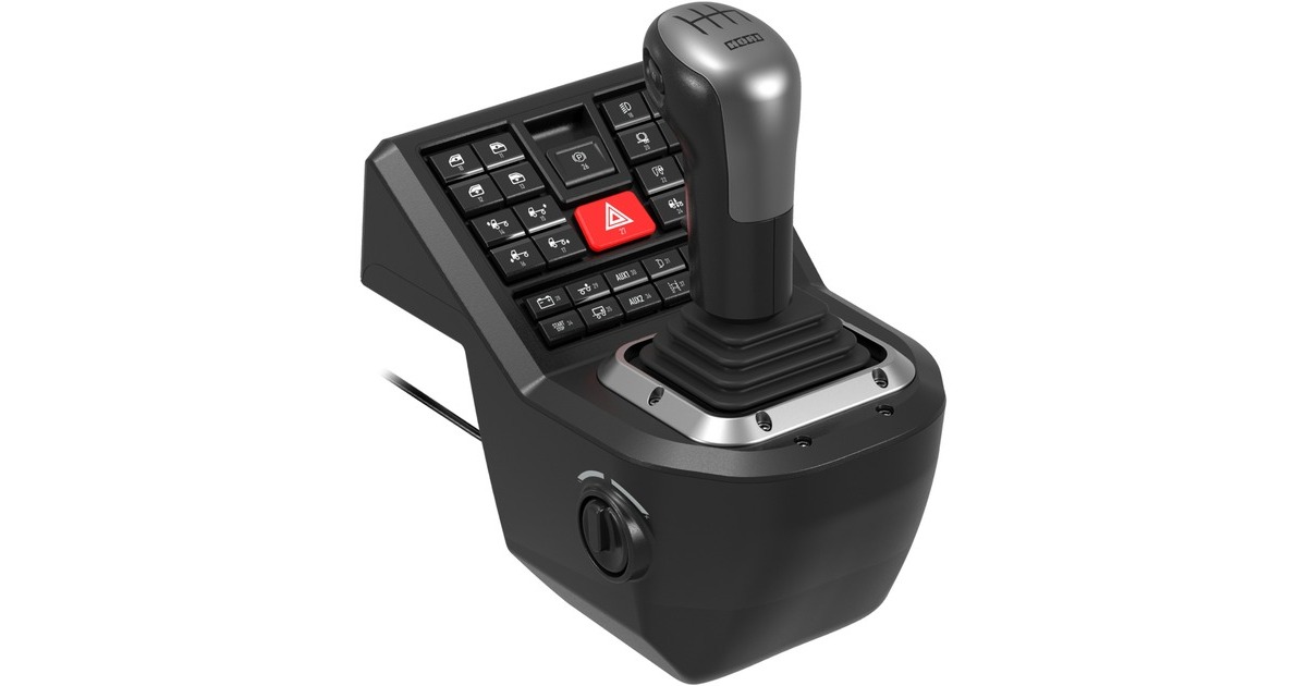HORIForce Feedback Truck Control System simulatorset  (Zwart/zilver)