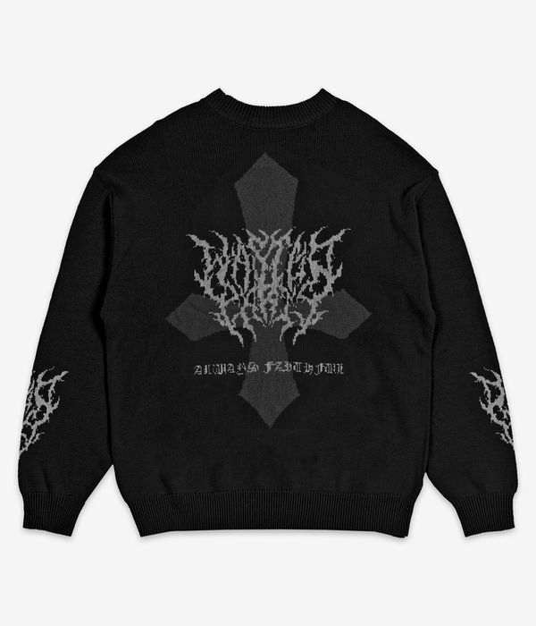 Wasted Paris Swear Sweatshirt (black)