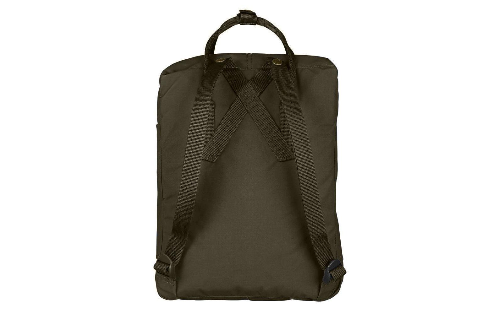 Freizeitrucksack Re-Kanken 16 l, OlivgrünRucksack aus recycelten Plastikflaschen