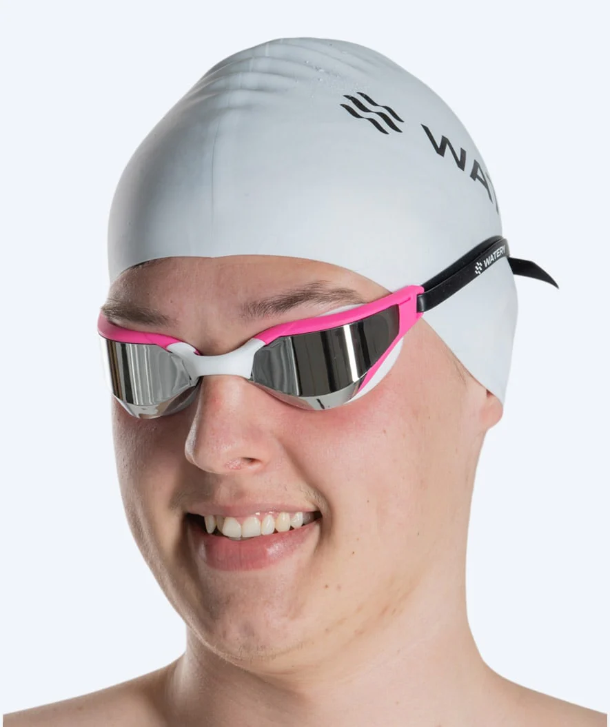 Watery svømmebriller - Instinct Ultra Mirror - Pink/sølv