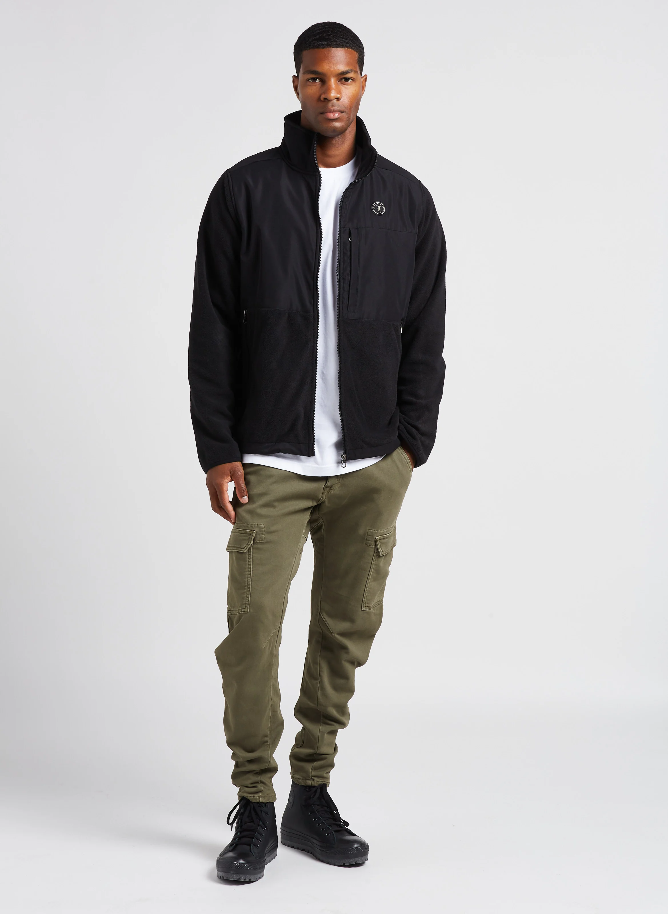 KOGE - Pantalon poches multiples en coton| Vert