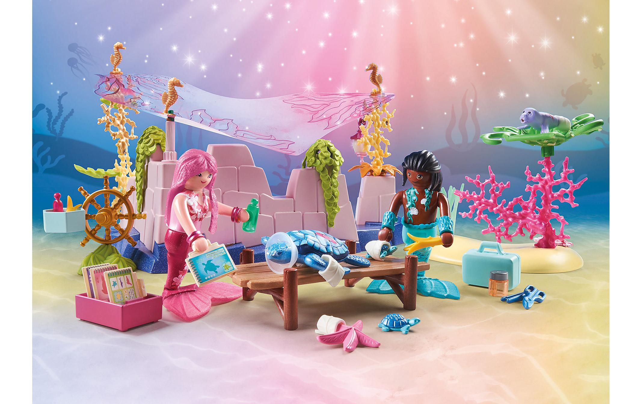 Princess Magic Unterwasser-Tierpflege der MeeresbewohnerUnterwasserwelt-Spielset