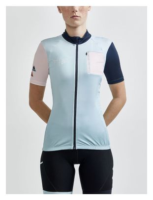 Maillot Femme Craft ADV HMC OffRoad Bleu Rose