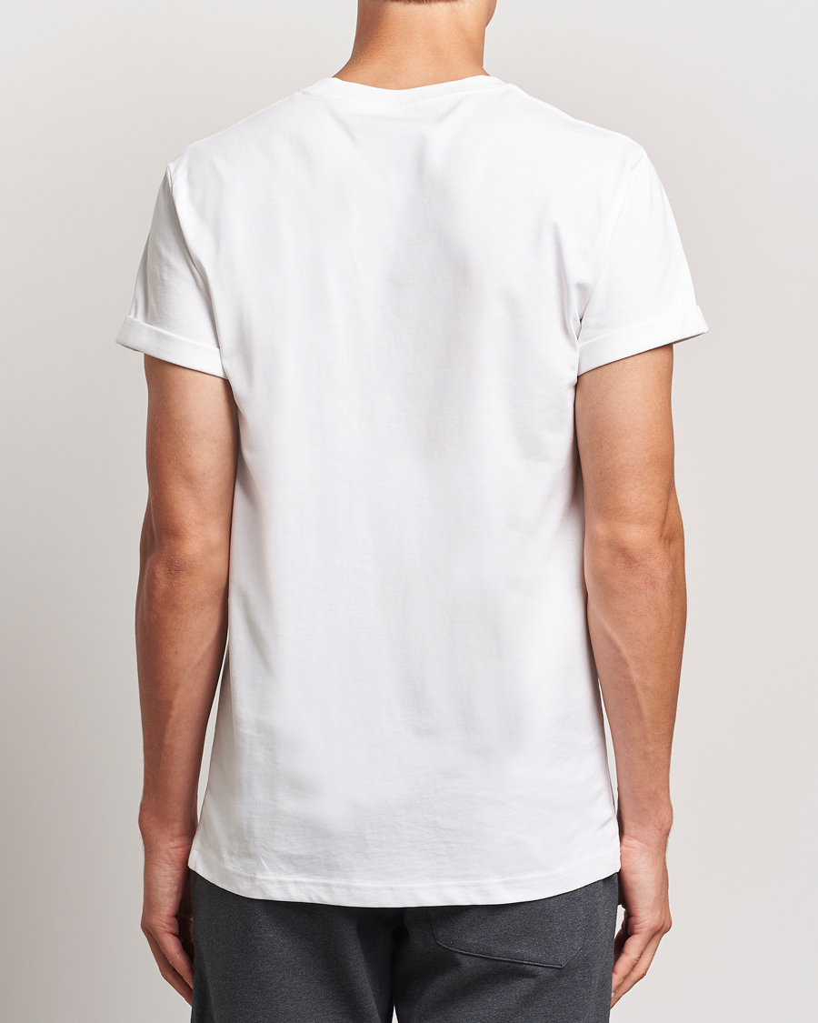 Bread & Boxers Roll-Up Crew Neck T-Shirt White