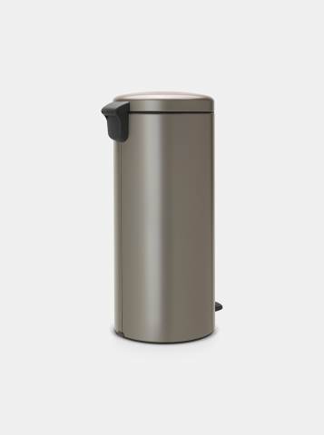 NewIcon Pedaalemmer, 30 liter, kunststof binnenemmer - Platinum