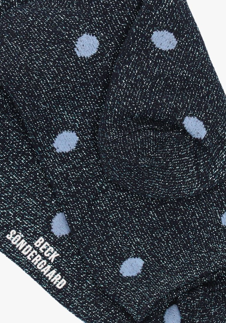 BECKSONDERGAARD blauwe becksondergaard sokken dotsy glam sock