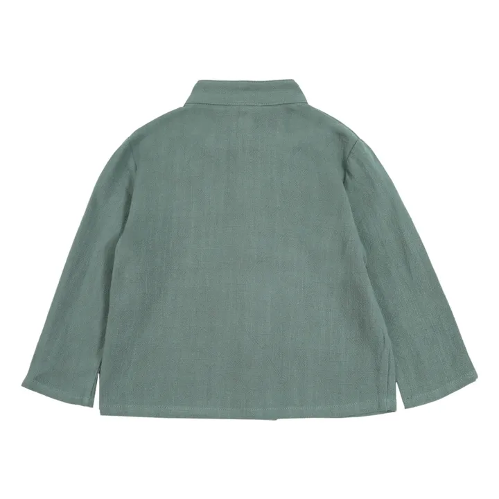 Donsje Chemise Jaims en Lin | Sauge