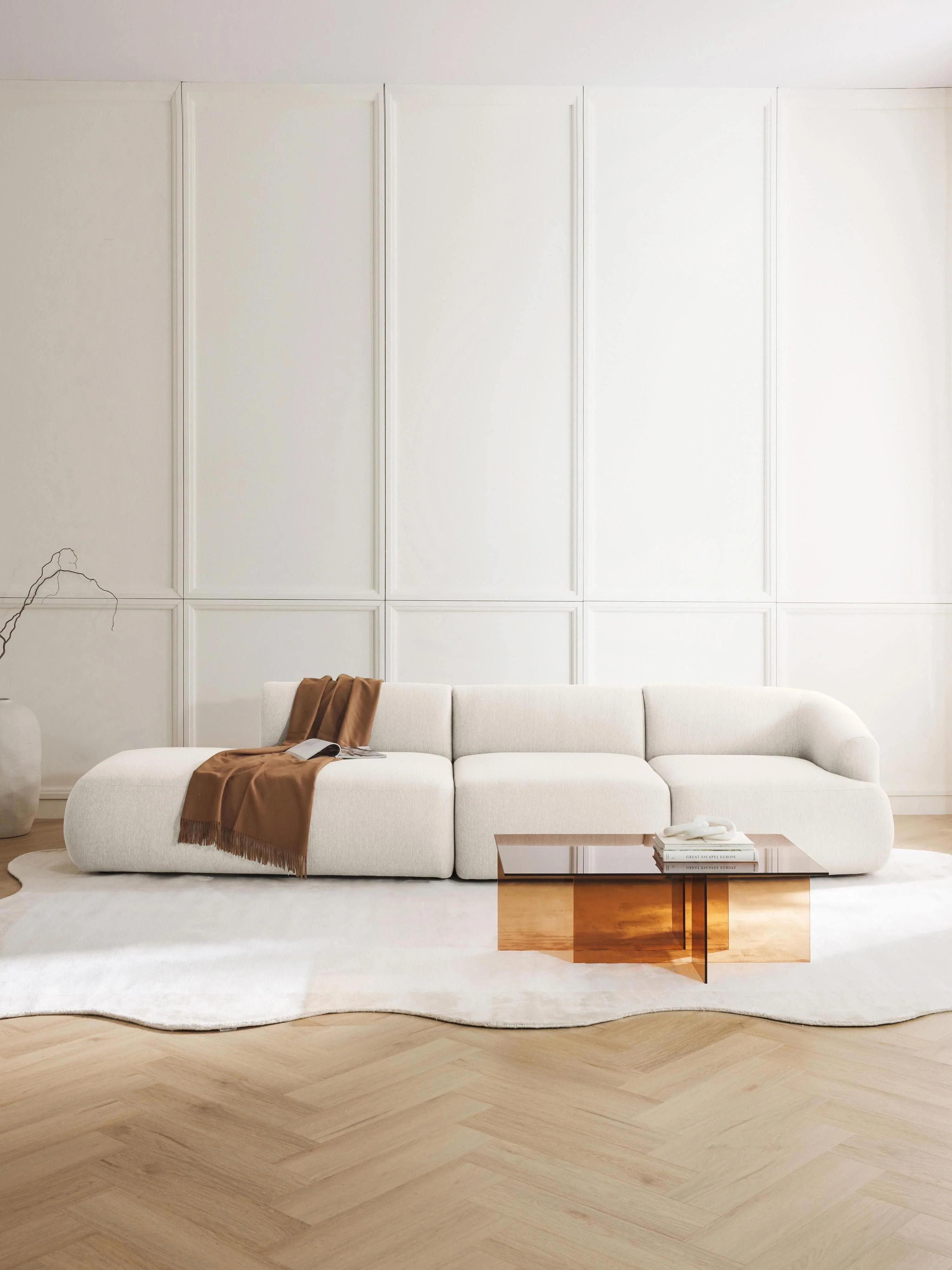 Modulaire chaise lounge Sofia (2-zits)