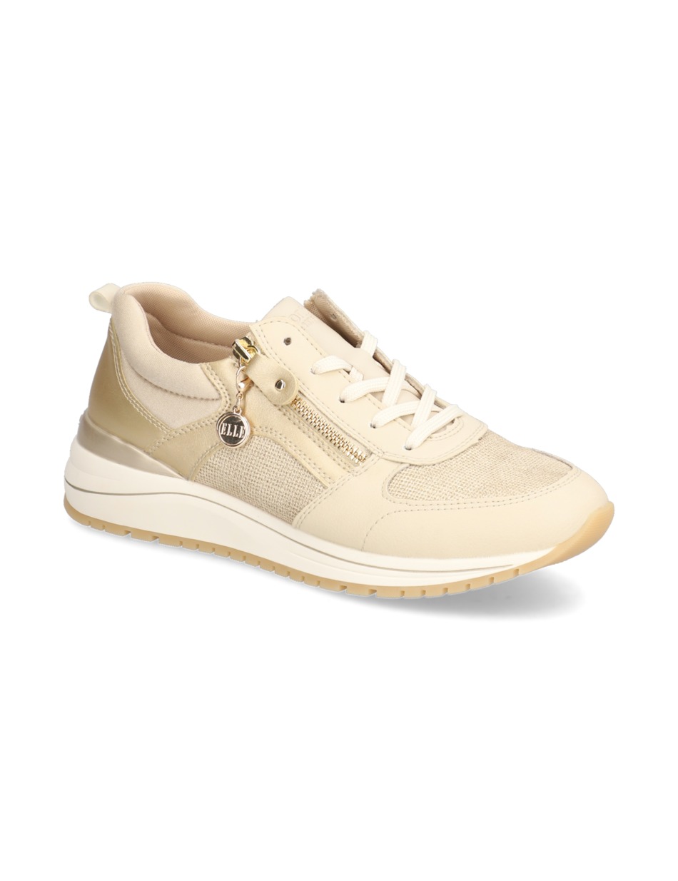 Lederkombination Sneaker