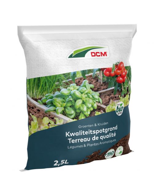 Dcm Potgrond Groenten & Kruiden - Potgrond Turf