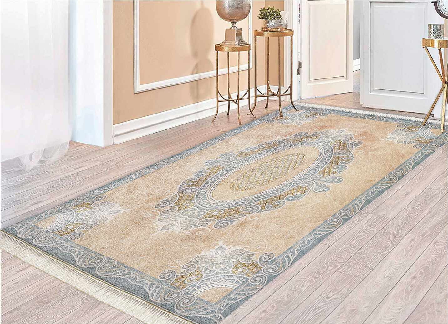 Besonders flache Brücken, Galerien und Teppiche