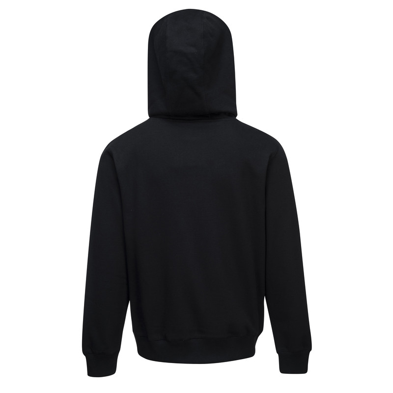 Portwest Nickel hoodie met rits L zwart