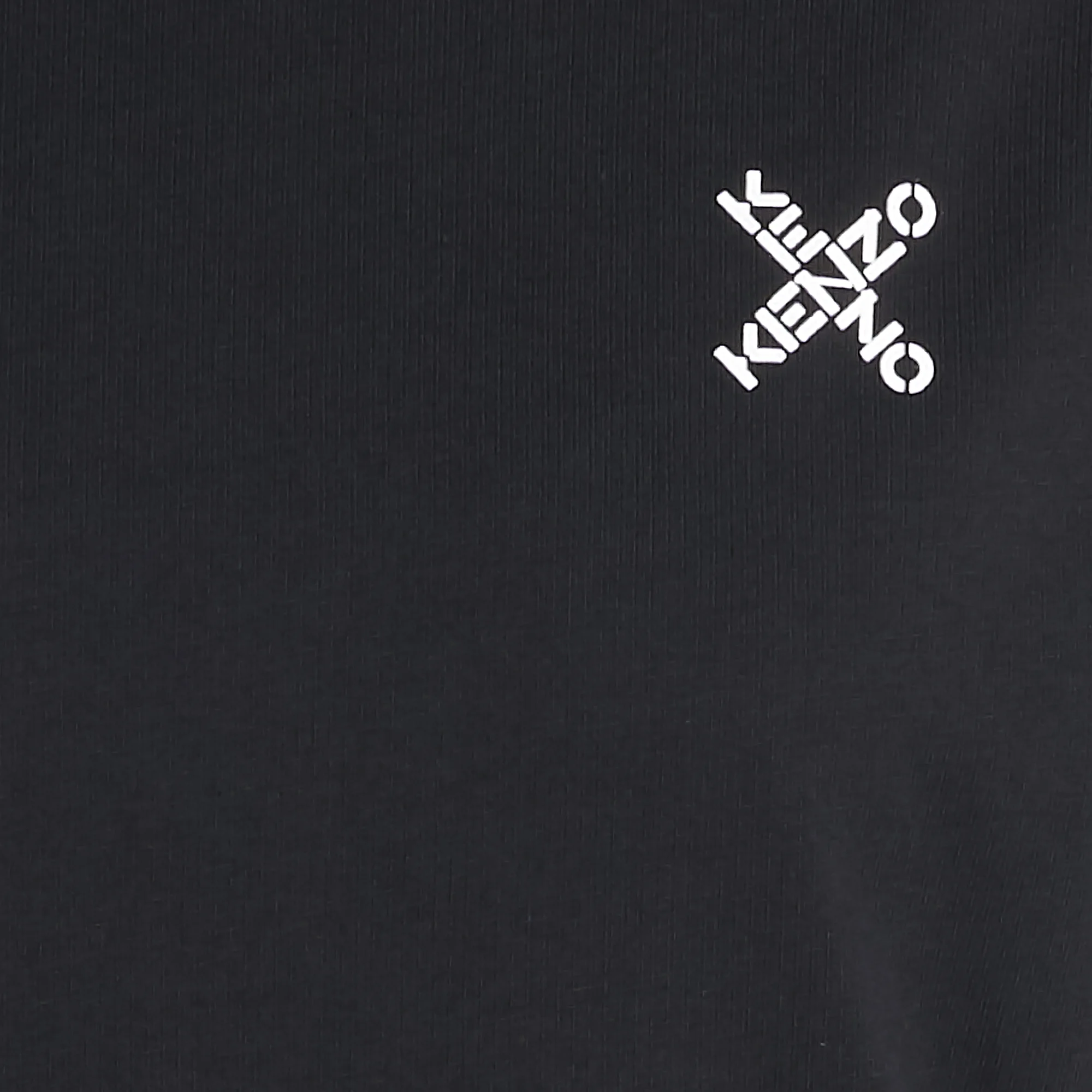 Robe courte sérigraphiée | Noir