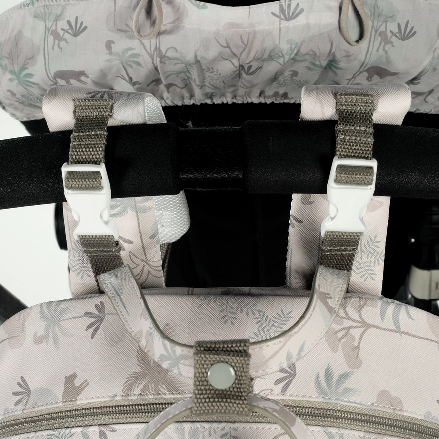 pasito a pasito Wickelrucksack beige