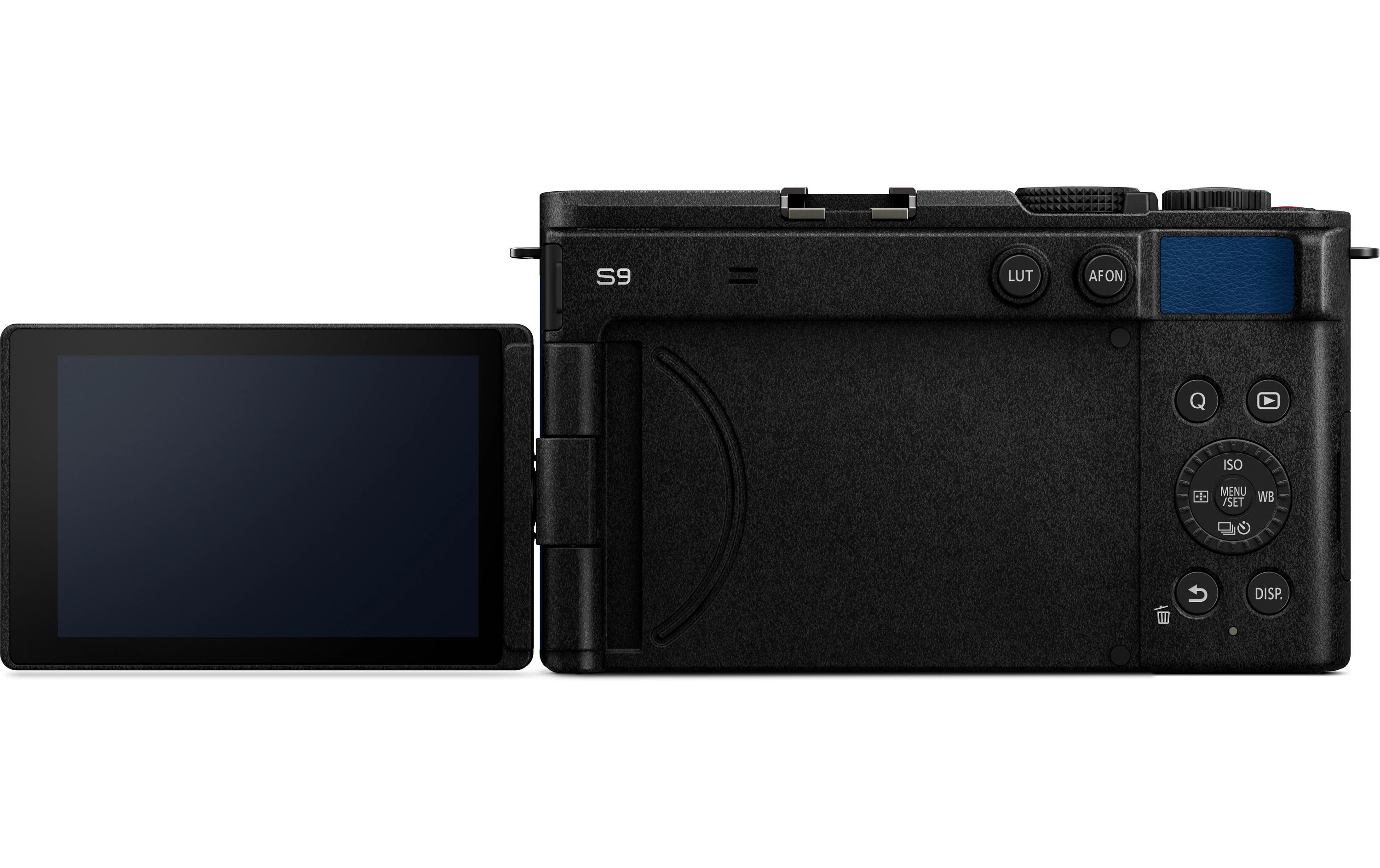 Fotokamera LUMIX S9 Body Blau<br>Kompakte Open-Gate spiegellose Vollformatkamera