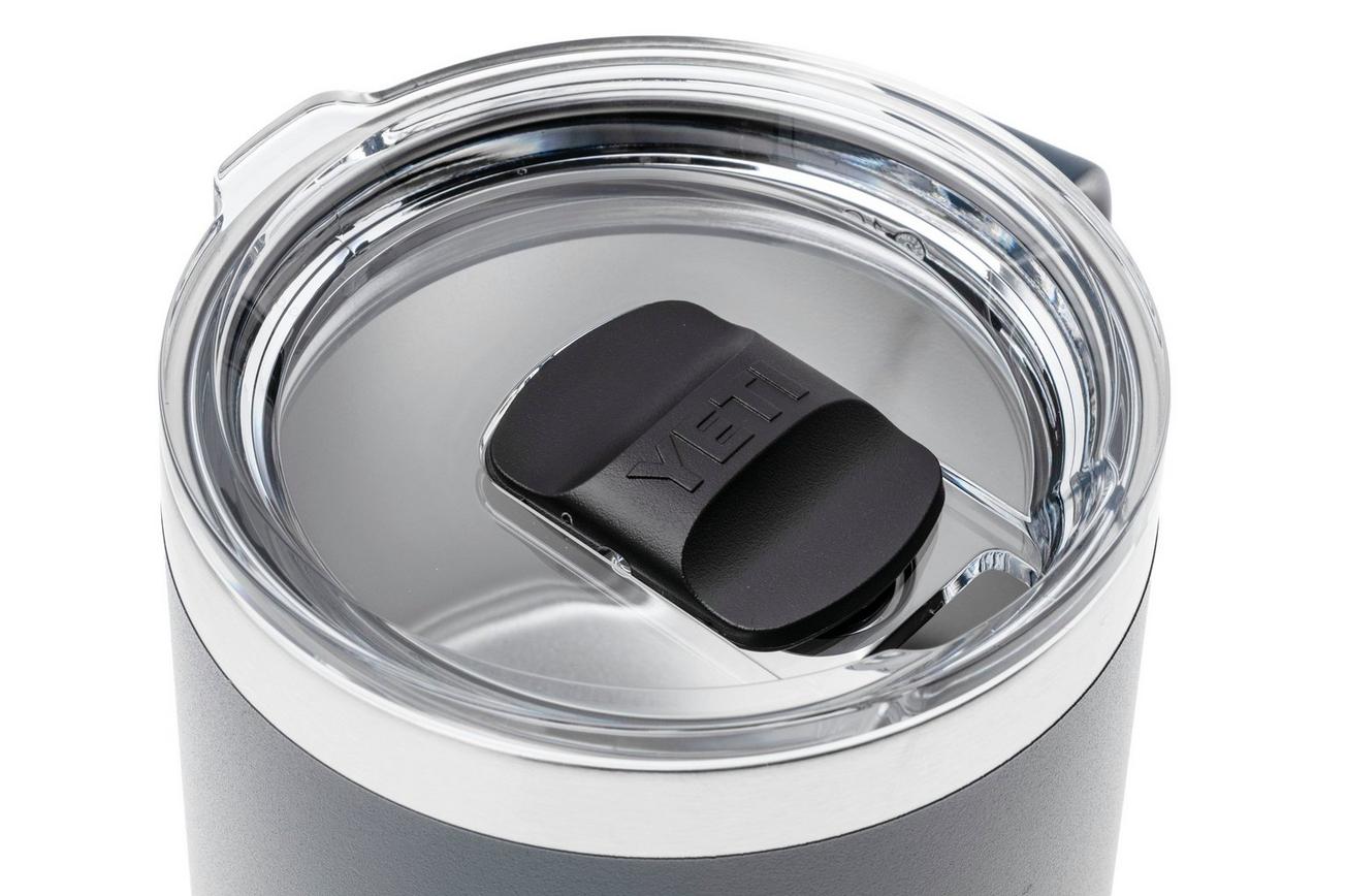 Yeti Rambler Stackable Mug 14oz Mag Slider Lid, Navy Blue, stapelbare thermosmok met deksel, 414 ml