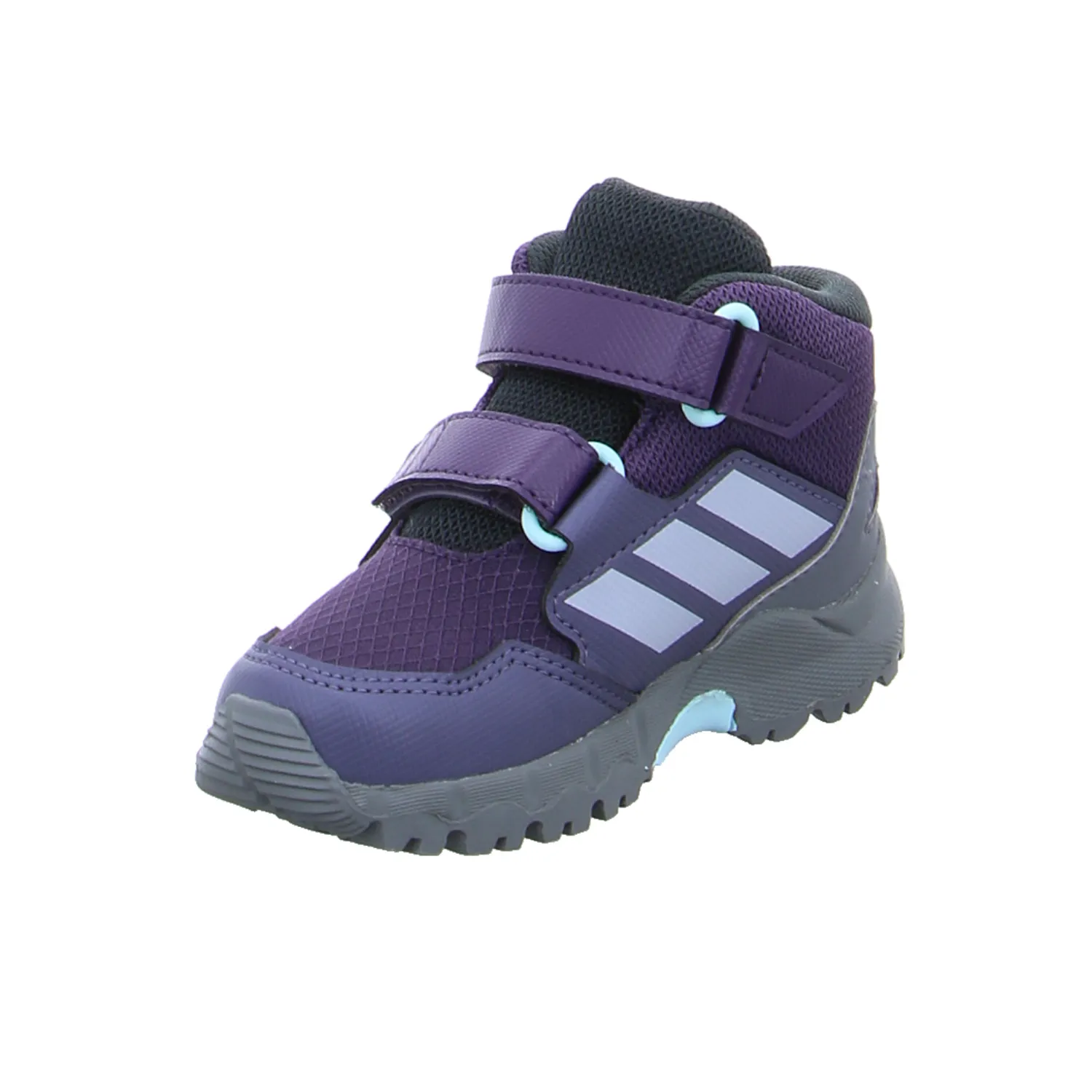 ADIDAS Kleinkinder-Sport -Halbschuh Violette Textil  Outdoor Sneaker high