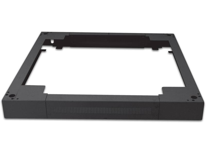 Wirewin Sockel SOCKET 600*600 BL 600 mm x 600 mm, Schwarz Umfangreiches Kabelschrank-Zubehör