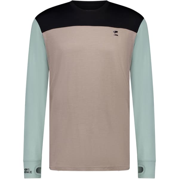T-shirt thermique MONS ROYALE YOTEI LS DEW/CINDER/BLACK