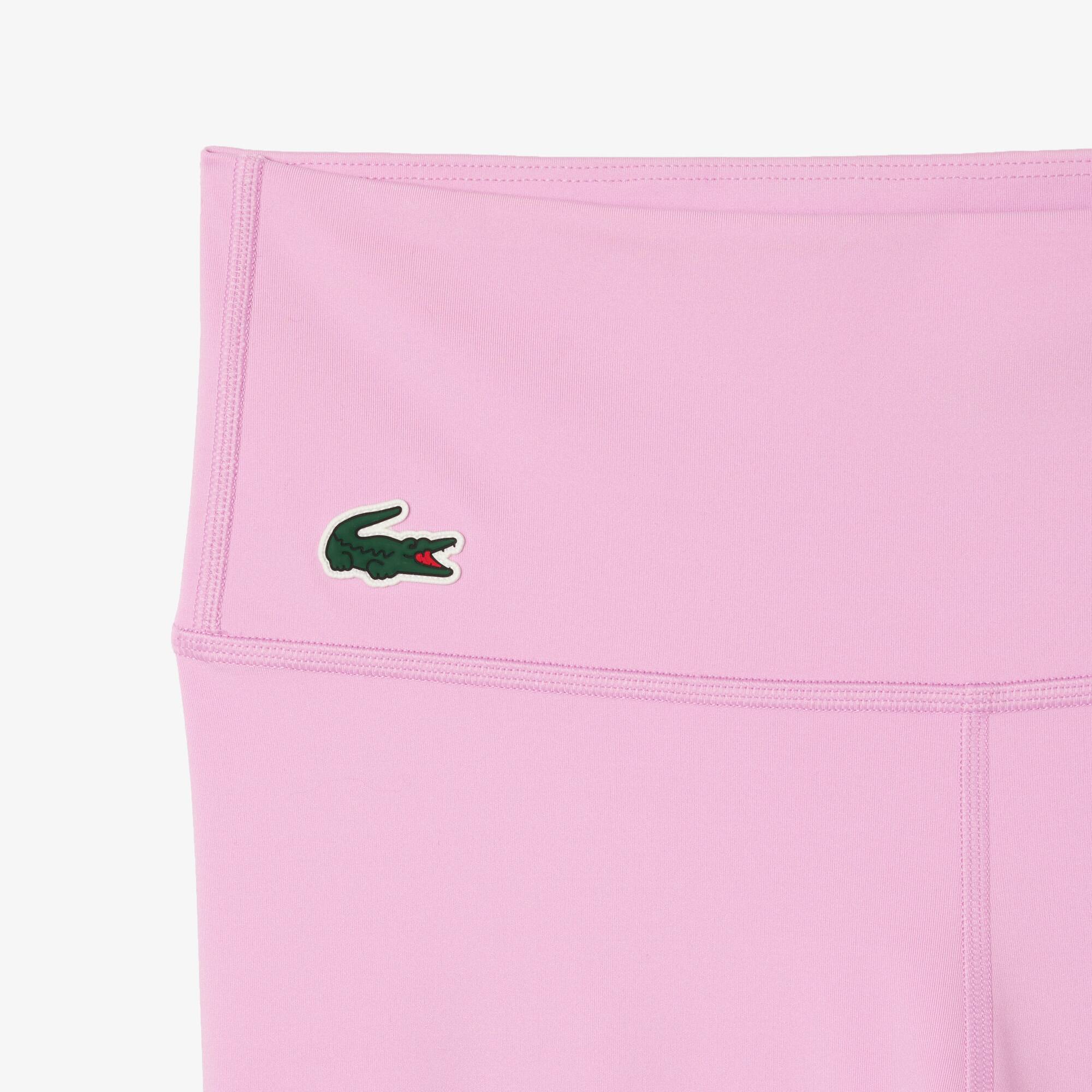Legging Sport imprimé Lacoste stretch Ultra-Dry Pantalons de survêtement - Rose - Lacoste - Femme