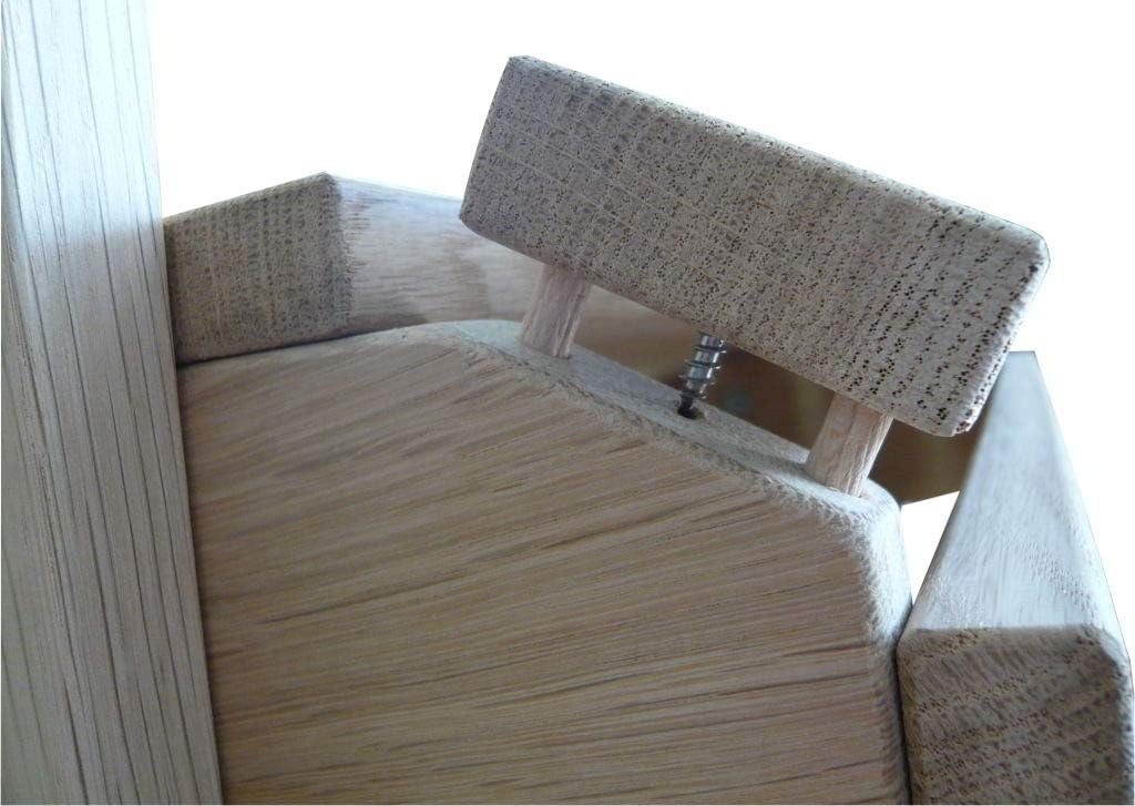 Original Dream-Chairs since 2007 Adirondack Stuhl Comfort“ Gartenstuhl aus massiver Eiche als Bausatz wetterbeständiger Stuhl zur Entspannung im Freien maximale Belastung 170 kg