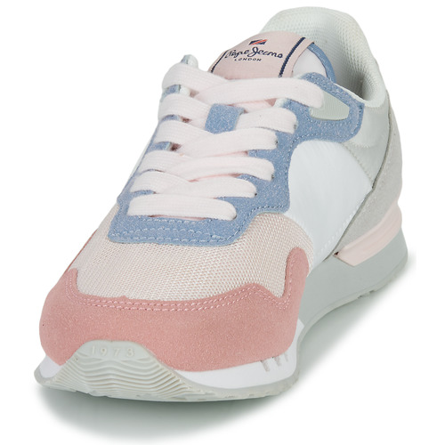 Pepe jeans - LONDON BASIC G - Blanc / Rose