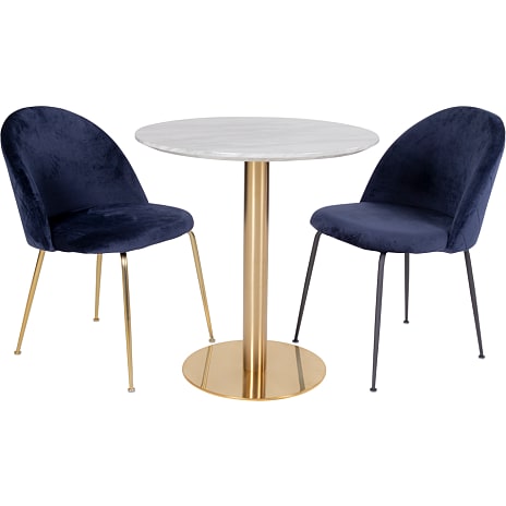 Bolzano spisebord - marmorlook