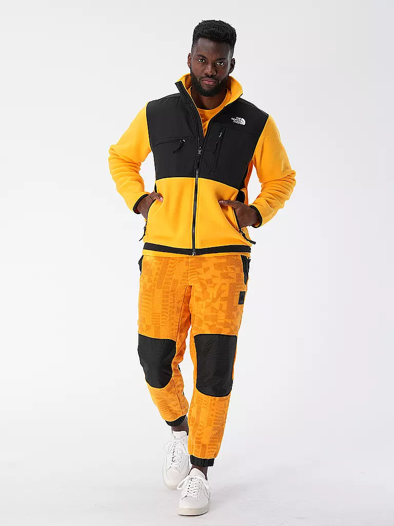 THE NORTH FACE Fleecejacke DENALI gelb
